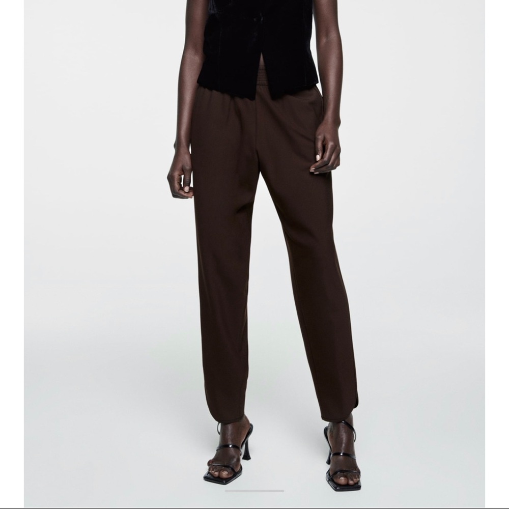 Elastic waist pants from Zara NWT
